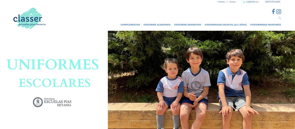 Uniforme escolar Escuelas P&iacute;as Malvarrosa
